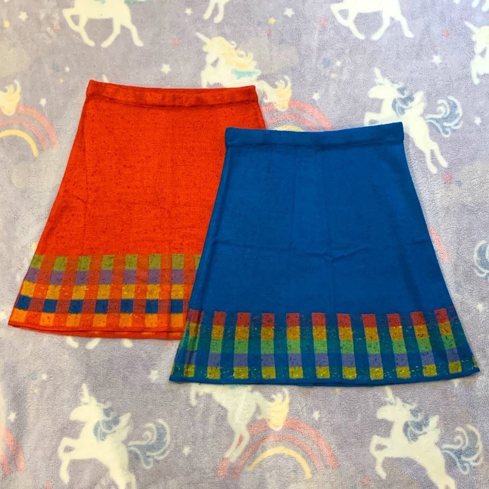 Set of Two 60’s 70’s Vintage Skirts